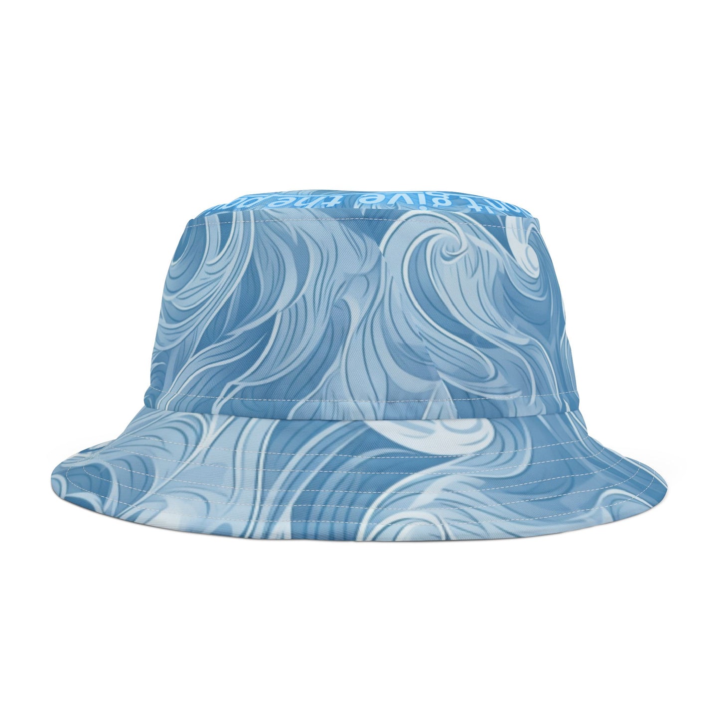 Light Day of Waves Bucket Hat