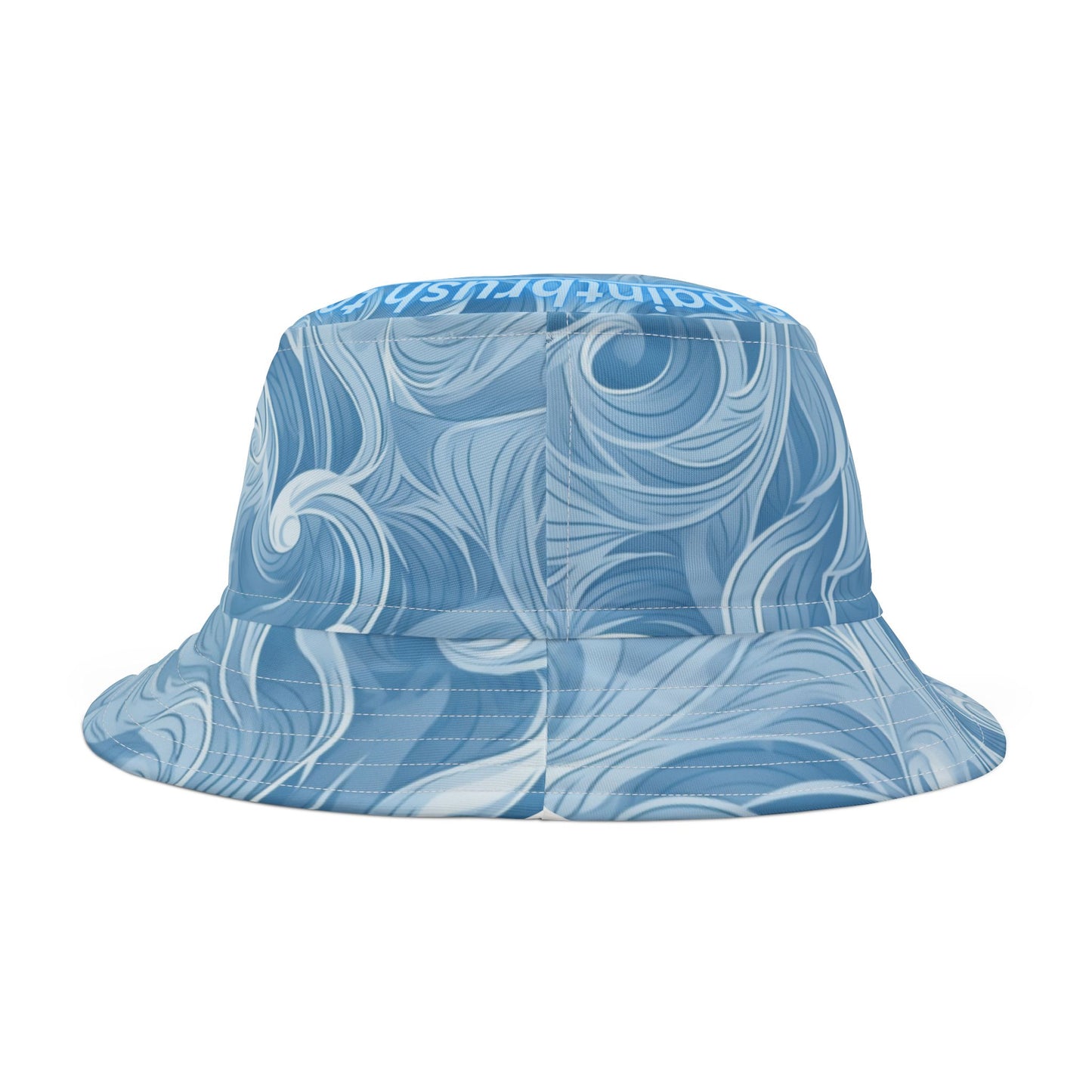 Light Day of Waves Bucket Hat