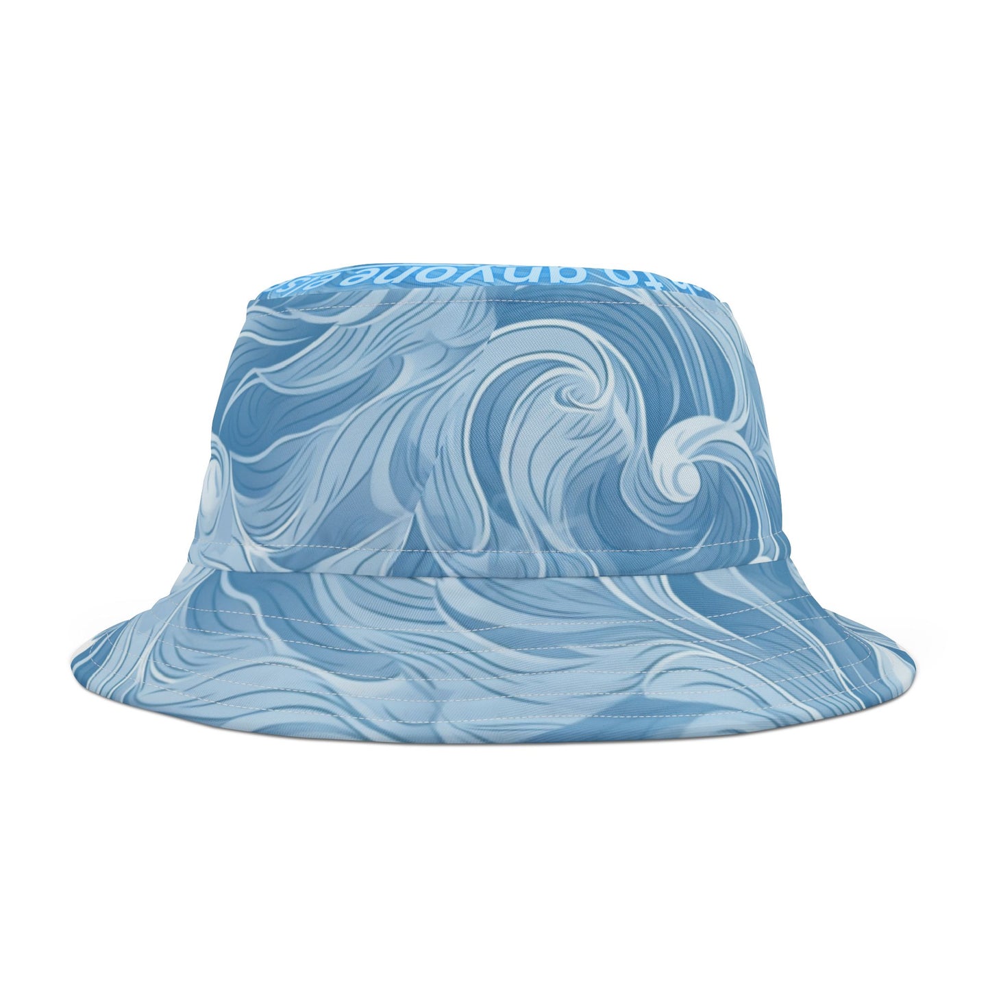 Light Day of Waves Bucket Hat