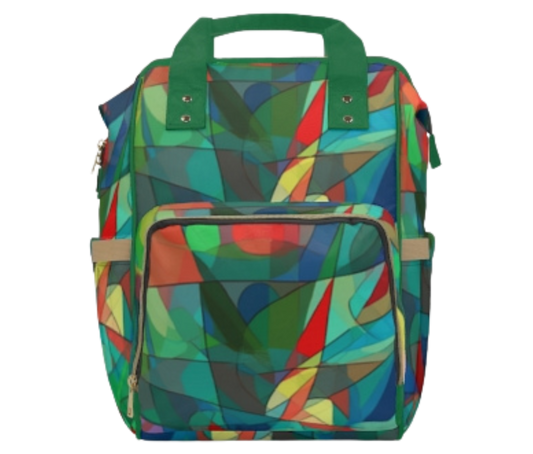 All Stained-Multifunctional Diaper Backpack