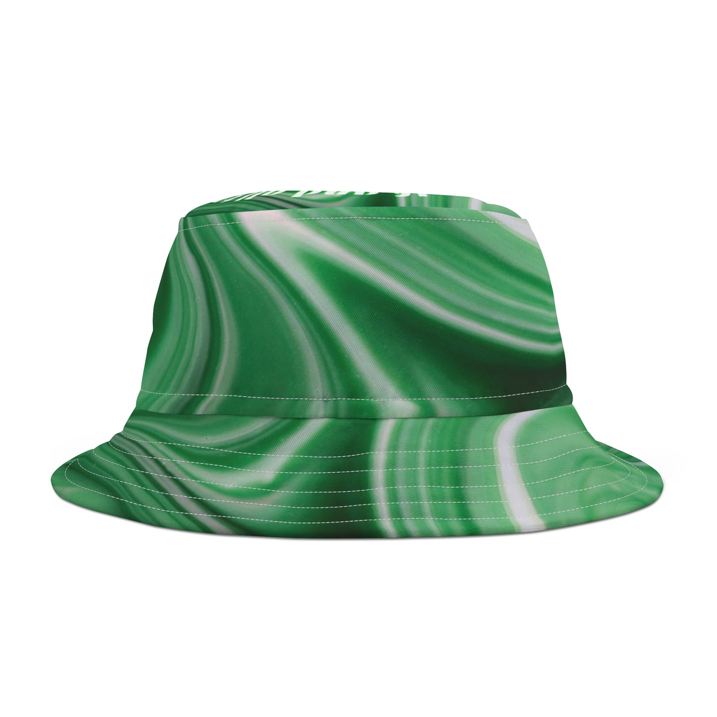 Green Marble Swirl - Bucket Hat