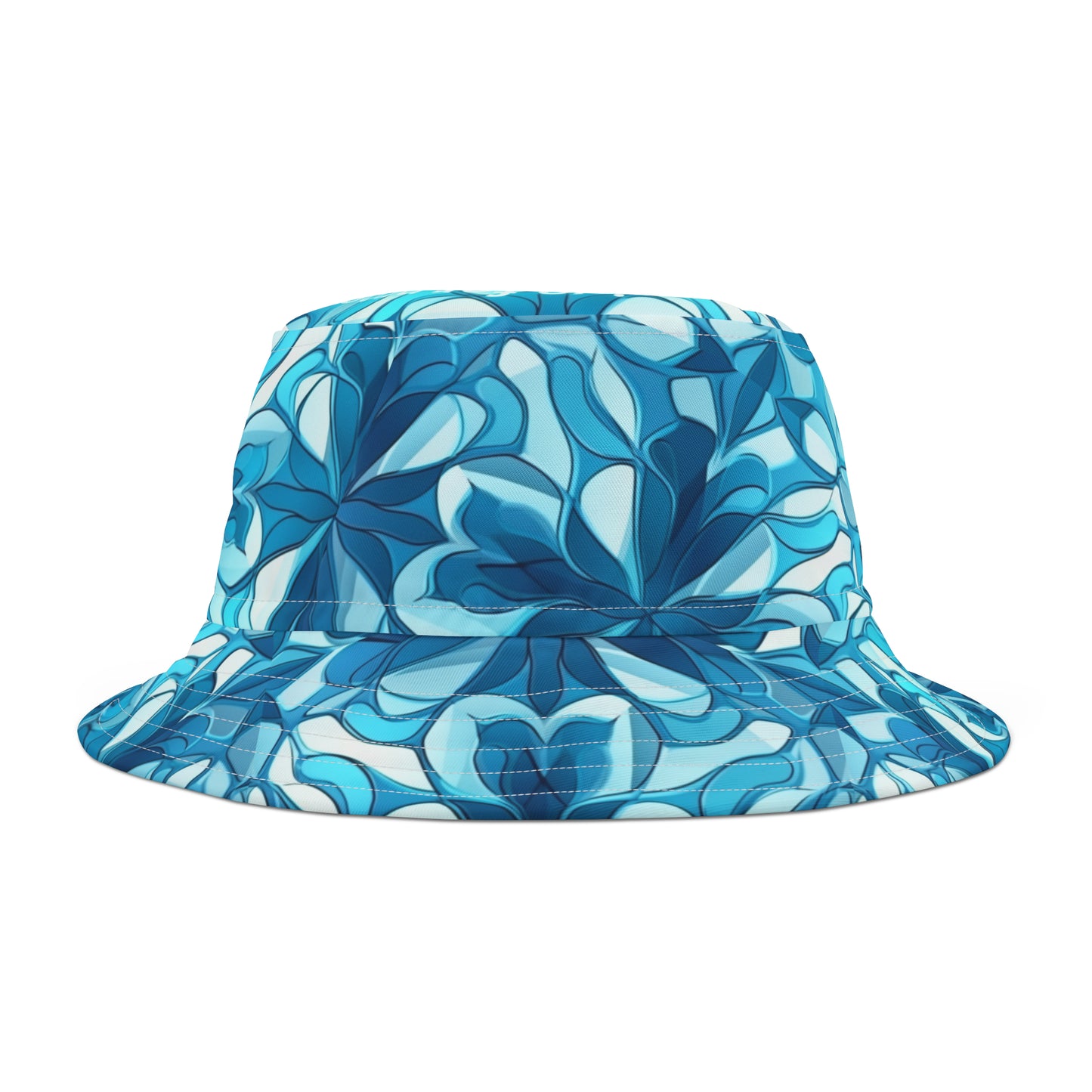 Classic Abstract Blue - Bucket Hat