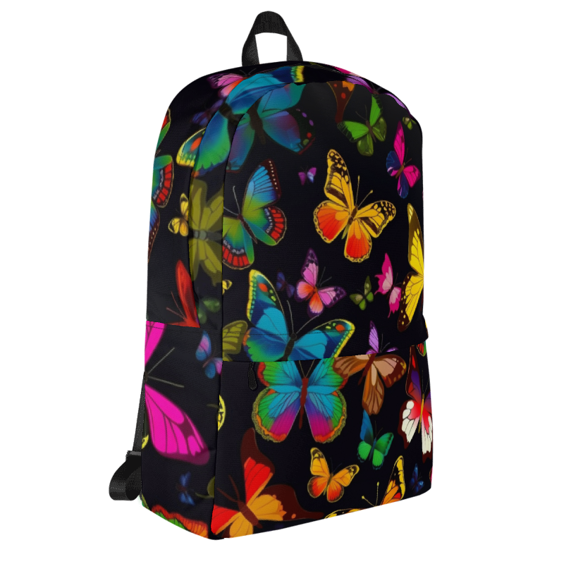 Look on the bright Butterfly side Backpack