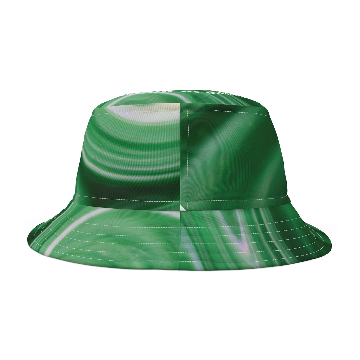 Green Marble Swirl - Bucket Hat