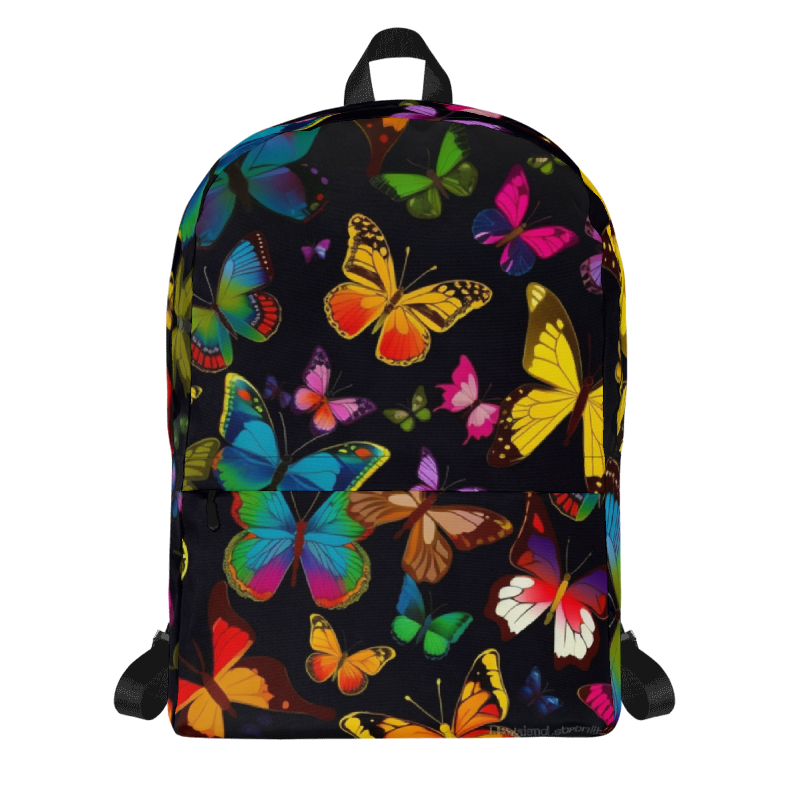 Look on the bright Butterfly side Backpack