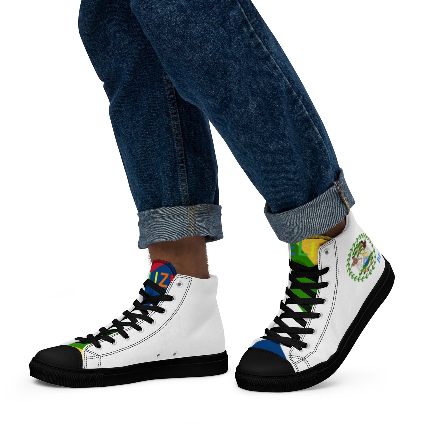 Ren's - Street Addic v1-Men’s high top canvas shoes